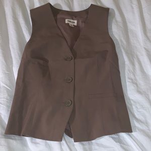 Brown, extra small, vest from Nordstrom, for $26